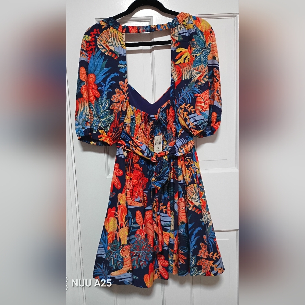 Anthropologie Tiger dress